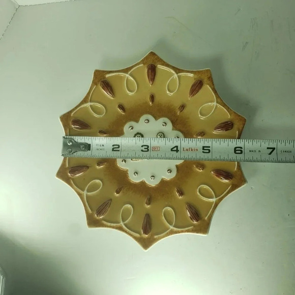 Villeroy and  Boch Ginger Fancy Canape Plate. - Picture 4 of 4